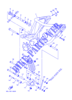 BRAS OSCILLANT / AMORTISSEUR pour Yamaha DRAGSTAR 1100 CLASSIC de 2001