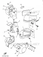 COUVERCLE LATERAL pour Yamaha XVS650 de 1997