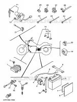 PARTIE ELECTRIQUE 1 pour Yamaha XVS650 de 1997