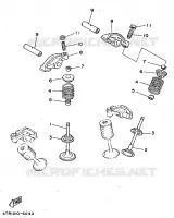SOUPAPE pour Yamaha XVS650 de 1999