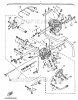 CARBURATEUR pour Yamaha XVS650 de 1999