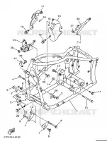 CADRE pour Yamaha XVS650 de 1999