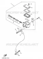 MAITRE CYLINDRE AVANT pour Yamaha XVS650 de 1999