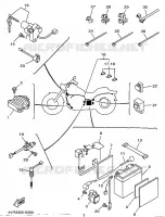 PARTIE ELECTRIQUE 1 pour Yamaha XVS650 de 1999