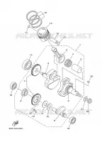 VILEBREQUIN / PISTON pour Yamaha YB125SPD de 2008