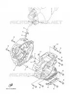 CARTER MOTEUR pour Yamaha YB125SPD de 2008