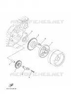 EMBRAYAGE DE DEMARREUR pour Yamaha YB125SPD de 2008