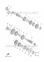 TRANSMISSION pour Yamaha YB125SPD de 2008
