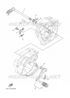 AXE DE SELECTEUR / PEDALE pour Yamaha YB125SPD de 2008