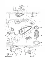 RESERVOIR A ESSENCE pour Yamaha YB125SPD de 2008