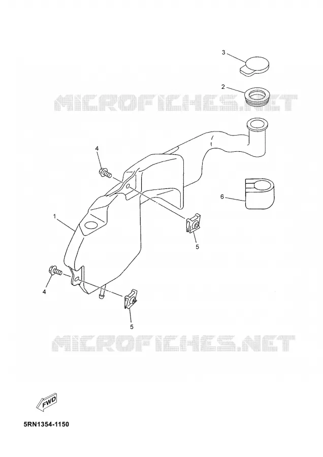 RESERVOIR D'HUILE Yamaha SCOOTER 100 2003 NEO'S  YN100
