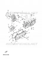 CARTER MOTEUR pour Yamaha NEO'S MOFA de 2008