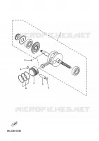 VILEBREQUIN / PISTON pour Yamaha YP125E de 2005