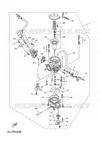 CARBURATEUR pour Yamaha YP180E de 2005
