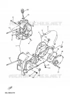 CARTER MOTEUR pour Yamaha YP180E de 2005