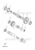 TRANSMISSION pour Yamaha YP180E de 2005