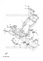 CADRE pour Yamaha YP180E de 2005