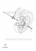 ROUE AVANT pour Yamaha YP180E de 2005
