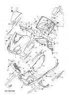 CARENAGES 1  pour Yamaha YP180E de 2005