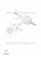 VILEBREQUIN / PISTON pour Yamaha YP250R de 2006