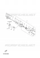 POMPE A EAU / DURITES pour Yamaha YP250R de 2006