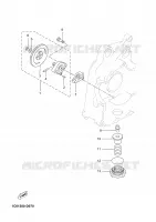 POMPE A HUILE pour Yamaha YP250R de 2006