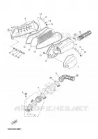 ADMISSION pour Yamaha YP250R de 2006