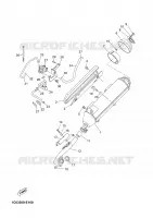 ECHAPPEMENT pour Yamaha YP250R de 2006