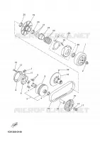 EMBRAYAGE DE DEMARREUR pour Yamaha YP250R de 2006