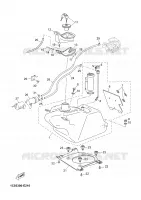 RESERVOIR A ESSENCE pour Yamaha YP250R de 2006