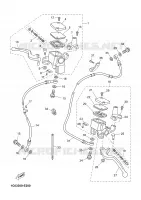 MAITRE CYLINDRE AVANT pour Yamaha YP250R de 2006