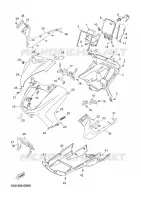 PROTEGE JAMBES pour Yamaha YP250R de 2006
