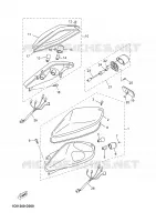 FEU ARRIERE pour Yamaha YP250R de 2006