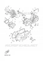 CARTER MOTEUR pour Yamaha YQ100 de 2002