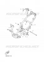 CADRE pour Yamaha YQ100 de 2002