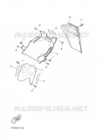 GARDE BOUE pour Yamaha YQ100 de 2002