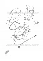 SELLE / PORTE BAGAGES pour Yamaha YQ100 de 2002