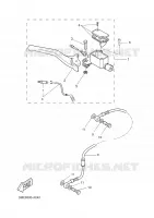 MAITRE CYLINDRE AVANT pour Yamaha YQ100 de 2002