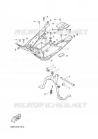 SUPPORT / REPOSE PIEDS pour Yamaha YQ100 de 2002