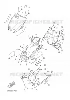 PROTEGE JAMBES pour Yamaha YQ100 de 2002