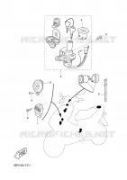 PARTIE ELECTRIQUE 1 pour Yamaha YQ100 de 2002