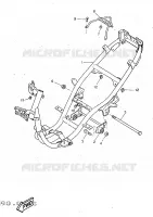 CADRE pour Yamaha YQ50 de 1998