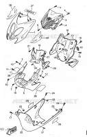 PROTEGE JAMBES pour Yamaha YQ50 de 1998