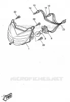 PHARE  pour Yamaha YQ50 de 1998