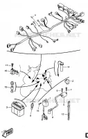 PARTIE ELECTRIQUE 2 pour Yamaha YQ50 de 1998