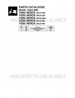 * CATALOG PREFACE * pour Yamaha YQ50 de 2002