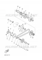 EMBRAYAGE DE DEMARREUR pour Yamaha YQ50 de 2002