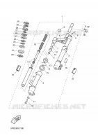 FOURCHE pour Yamaha YQ50 de 2002