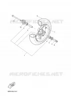 ROUE AVANT pour Yamaha YQ50 de 2002