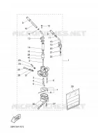 CARBURATEUR pour Yamaha YQ50 de 2002